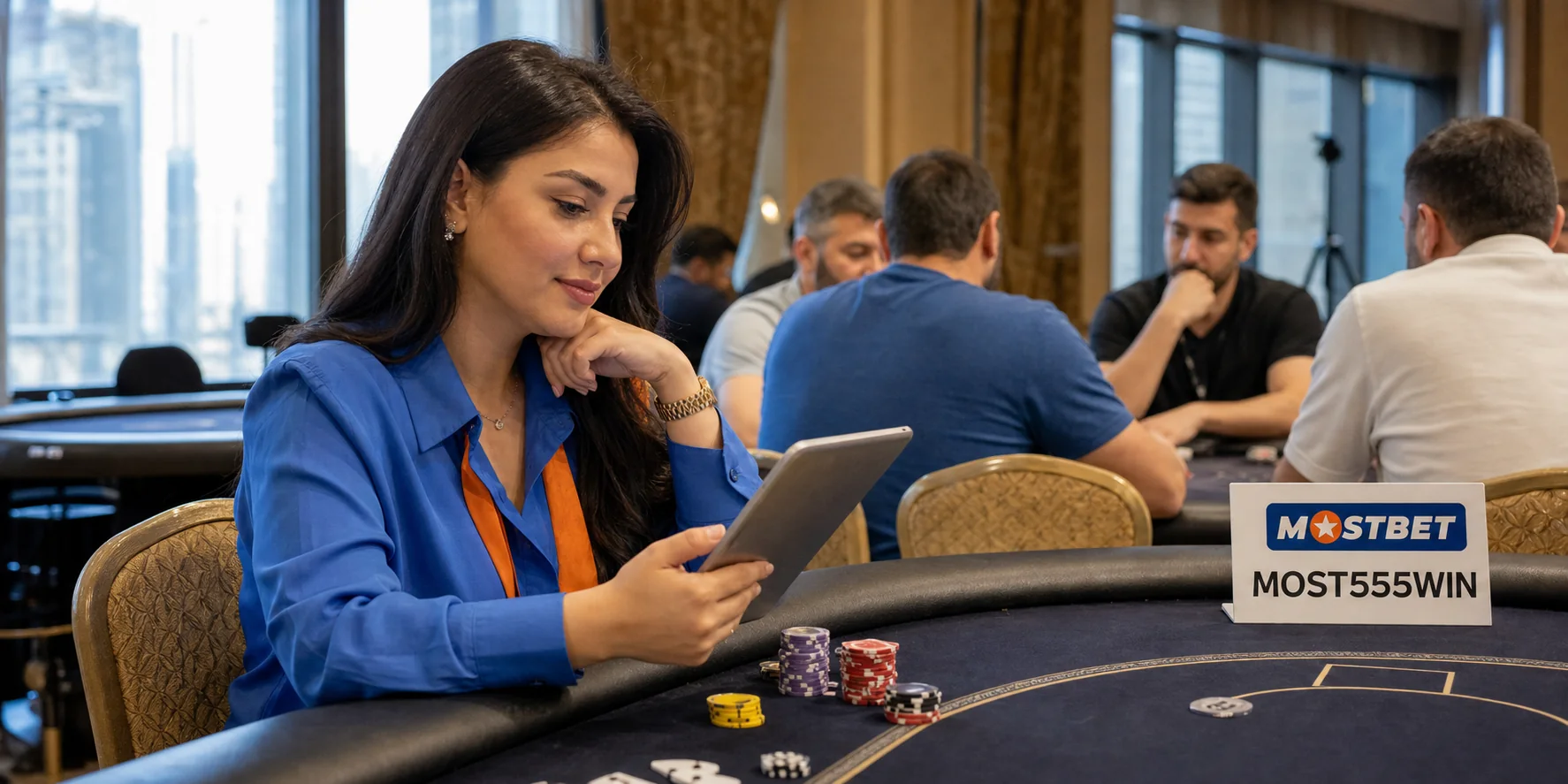Mostbet AZ poker oyunları üçün əsl turnir zalıdır