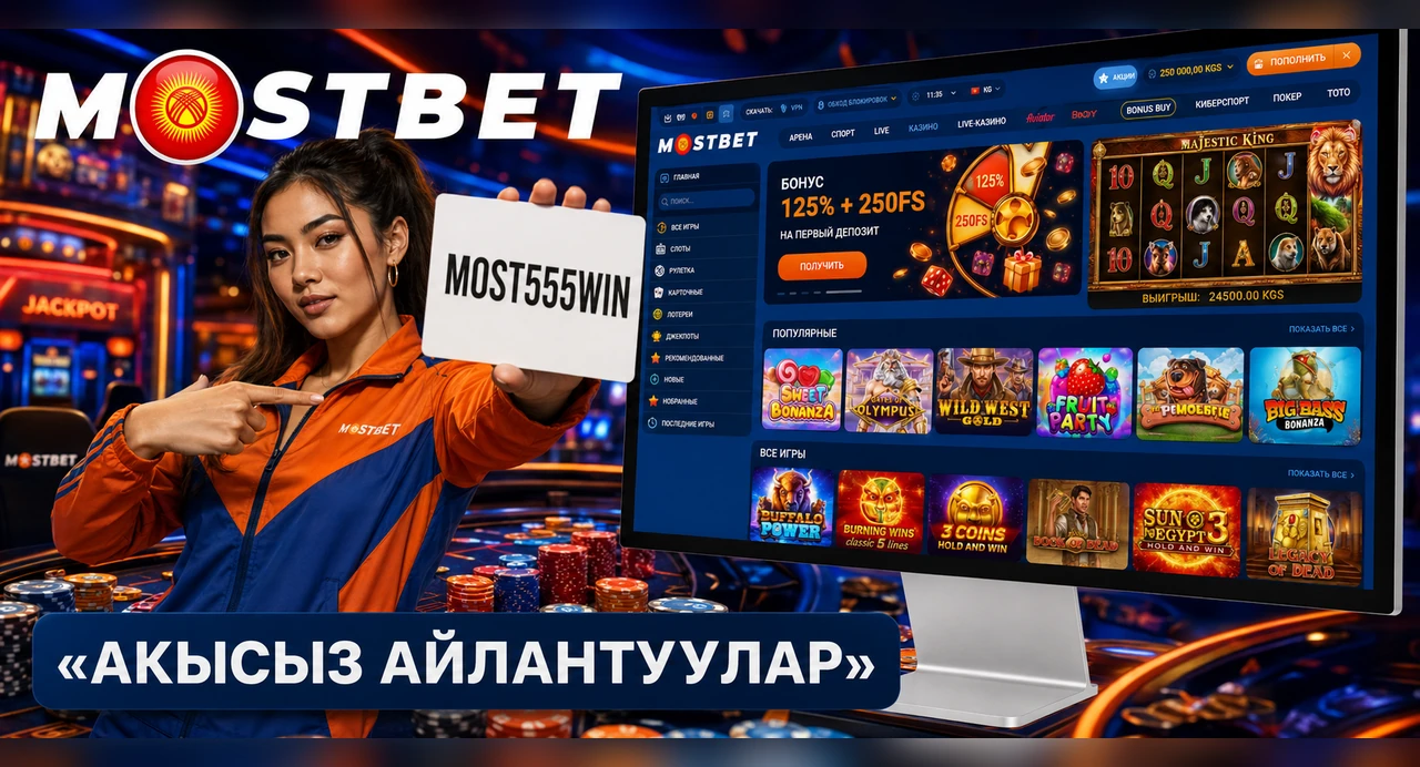 Mostbet казиносунда акысыз айлантуулар